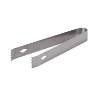 Picture of Brushed Stainless Steel  Serrated Pom Tongs