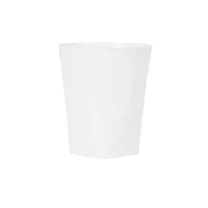 Picture of Certified Green 14 Qt Eco Contour Wastebasket White