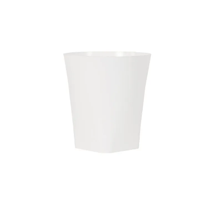 Picture of Certified Green 8 Qt Eco Contour Wastebasket White