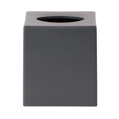 Picture of Certified Green Eco Contour Boutique Tissue Box with Round Corners Graphite