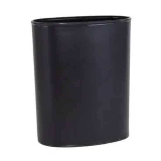 Picture of Leather 14 Qt Oval Plastic Ignition Resistant Wastebasket w/o Bumpers