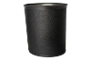 Picture of Leather 14 Qt Oval Plastic Wrapped Wastebasket w/ Top And Bottom Bumpers Brilliant