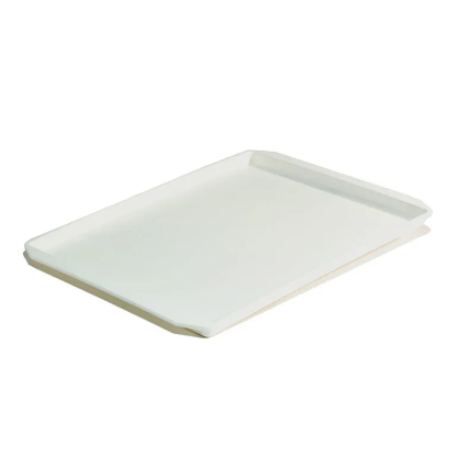 Picture of Rectangular Guest Room Tray With Handles White