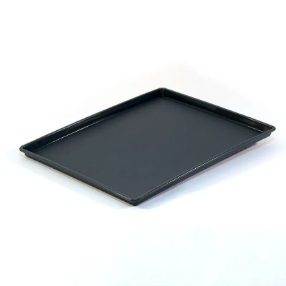 Picture of Rectangular Guest Room Tray with Square Corners Graphite