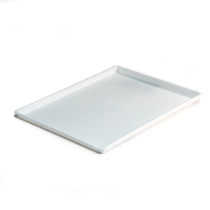 Picture of Rectangular Guest Room Tray with Square Corners White