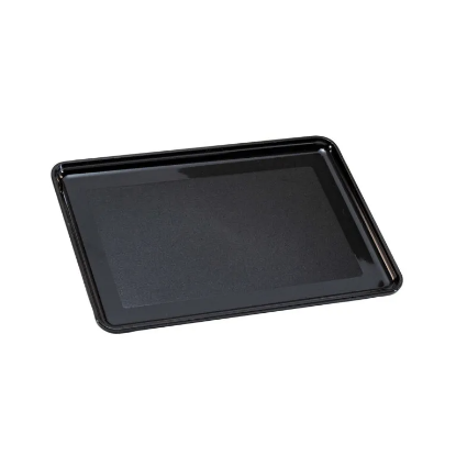 Picture of Rectangular Laquer Amenity Tray w/ Rounded Corners Black