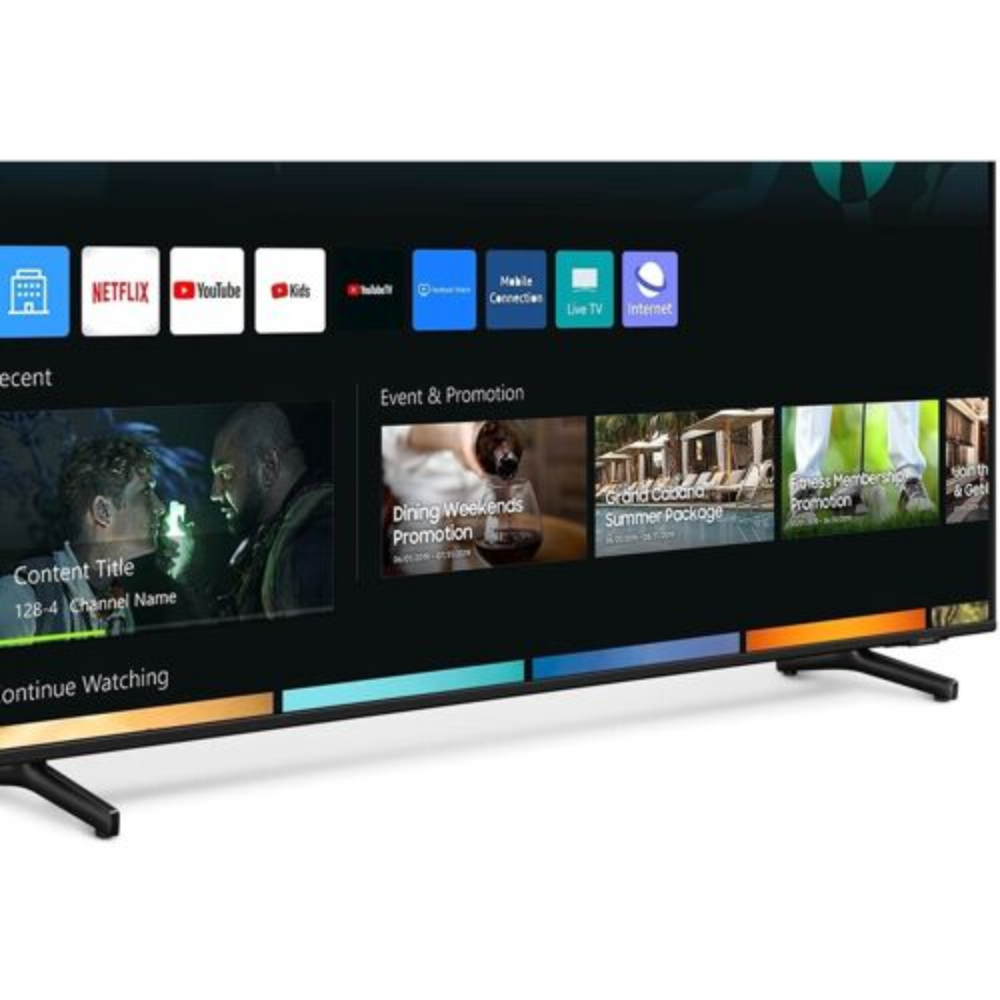 Picture of Samsung 43" Model #HG43BU800NFXZA SMART & Pro-Idiom 4K