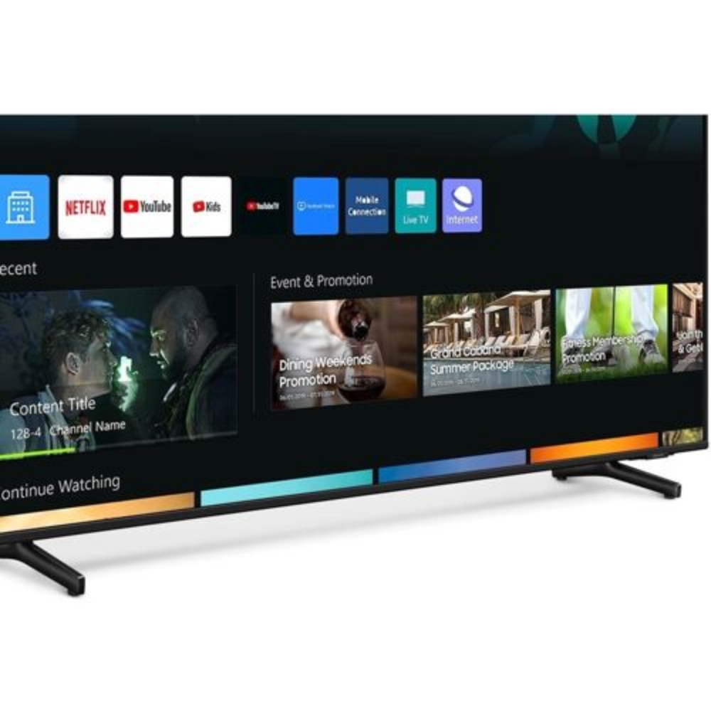 Picture of Samsung 85" Model #HG85BU800NFXZA SMART & Pro-Idiom 4K