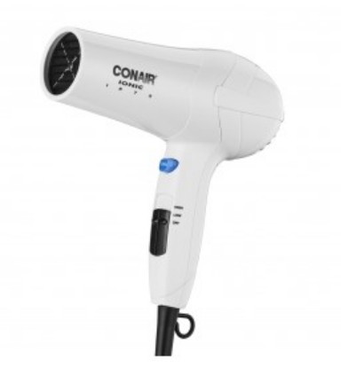 Picture of Conair1875 Watt w/ Ionic Hair Dryer White 