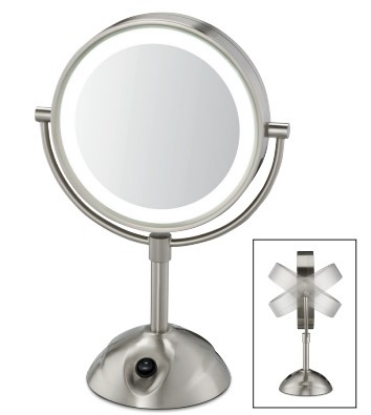 Picture of Conair Two-Sided LED Lighted Vanity Mirror Brushed Nickel