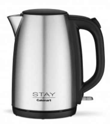 Picture of Conair Stay by Cuisinart Cordless Electric Kettle Black w/ Stainless