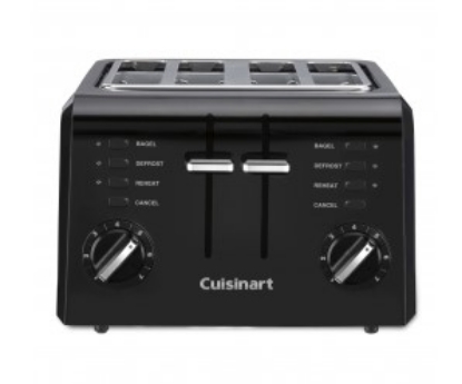 Picture of Conair Cuisinart 4-Slice Compact Toaster Black