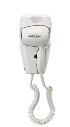 Picture of Jerdon Wall Mount Hair Dryer White Night Light