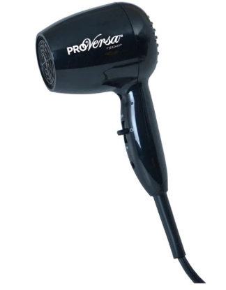 Picture of Jerdon Hand Held Hair Dryer Black Night Light 