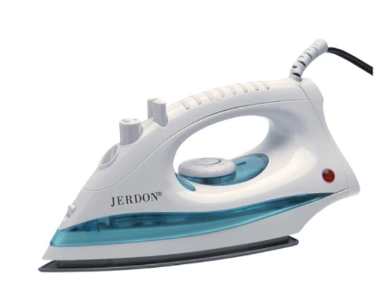 Picture of J513W Jerdon Non-Stick Iron White Mid Size Dual Auto Off 9' Cord  