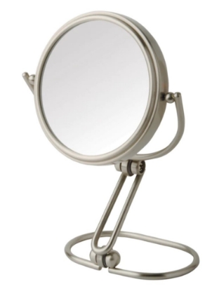 Picture of Jerdon Models Choice Non-Lighted Folding Travel Mirror Chrome