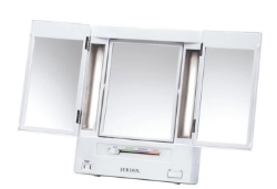 Picture of Jerdon Euro Fluorescent Lighted Makeup Mirror White