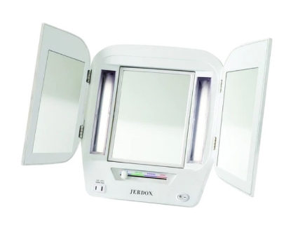 Picture of Jerdon Euro LED Lighted Makeup Mirror White