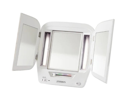 Picture of Jerdon LED Lighted Makeup Mirror Rose/Gold