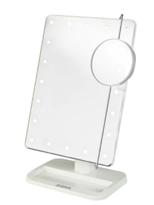 Picture of Jerdon Lighted Table Top Mirror Chrome