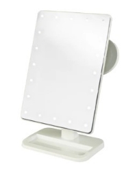 Picture of Jerdon Lighted Table Top Mirror Chrome