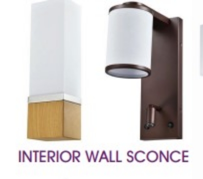 Picture of City Sea Sun Lamp Collection Interior Wall Sconce 1