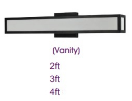 Picture of Gemini Lamp Collections Vanity 2ft