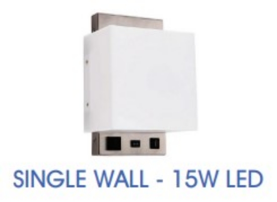 Picture of LED Kube Single Wall 15w 