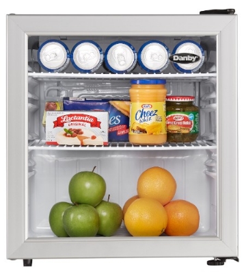 Picture of Danby Glass Door Refrigerator 1.6 CF Commercial Glass Door All Refrigerator Black NSF7