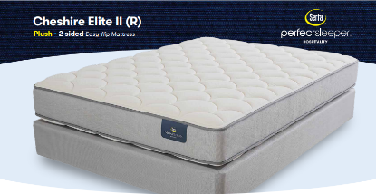 Picture of Serta  Cheshire Elite II Plush -11" King 76x80  2-Sided 