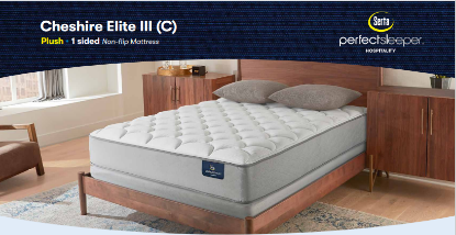 Picture of Serta  Cheshire Elite III Plush -12" King 76x80  1-Sided 