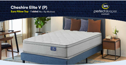Picture of Serta  Cheshire Elite V Plush-14" Queen 60X80  1-Sided 