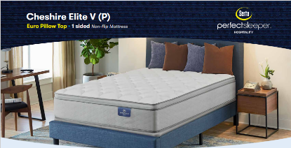 Picture of Serta  Cheshire Elite V Euro Top- 14.5"  Full XL 53X80  1-Sided 