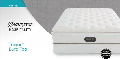 Picture of SimmonsTrevor Euro Top Queen 1-Sided Mattress