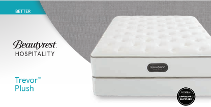 Picture of SimmonsTrevor Plush King 1-Sided Mattress