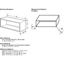 Picture of GE Zoneline 12,000 BTU Cooling & Electric Heat Unit – 208/230V, 20A – Compact 16”H x 42”W x 20.8”D