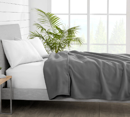 Picture of Marigold Fleece Blanket Elegance Grey Full XL