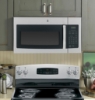 Picture of GE 1.6-cu ft 1000-Watt Over-the-Range Microwave (Stainless Steel)