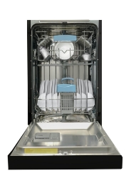 Picture of Danby Dishwasher Built in dishwasher SS interior 4 wash programs electronic timer delay start option adjustable automatic rinse aid dispenser overflow protection 51dBA