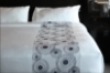 Picture of Marigold Top Sheet Curlicue White/Grey King 114x115
