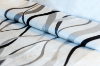 Picture of Marigold Top Sheet Ripple White/Grey Tones King 114x115