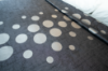 Picture of Marigold Top Sheet Polka Dots Dark Grey/Grey Queen 96x115