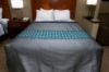 Picture of Marigold Rhombus Reversible Coverlet Teal/Grey Full XL