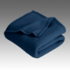 Picture of Marigold Fleece Blanket Elegance Navy Full XL
