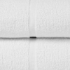 Picture of Economy 24" x 48" 100% Cotton Blend Cam Bath Towel Optic White 8 lb