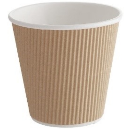 Picture of Leafy 9 oz  Unwrapped Ripple Wall Paper Cups – 900 Count 