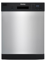 Picture of Danby Dishwasher Built-in dishwasher Electronic controls  SS interior 6 wash programs 4 wash temperatures 52dBA