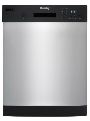 Picture of Danby Dishwasher Built-in dishwasher Electronic controls  SS interior 6 wash programs 4 wash temperatures 52dBA