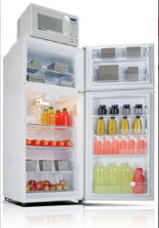 Picture of Microfridge Refrigerator 10.3 CF Left Door Hinge Auto-Defrost/Frost Free ESR White