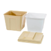 Picture of Lid for R2000 and R2100 Series Ice Bucket 3 Qt Square No Handle and with Handle